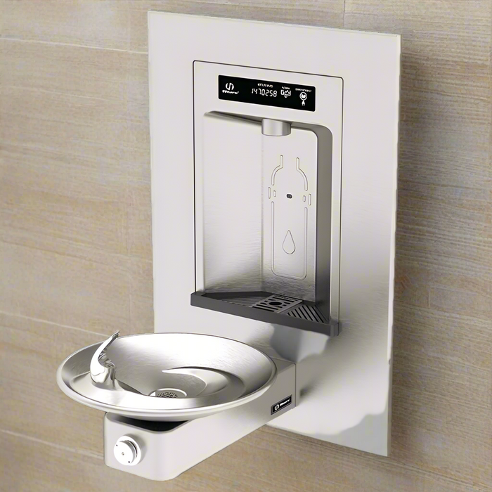 Haws 1001HS RIVIVE™ – ADA Wall-Mounted Bottle Filler and Drinking Fountain, Vandal-Resistant