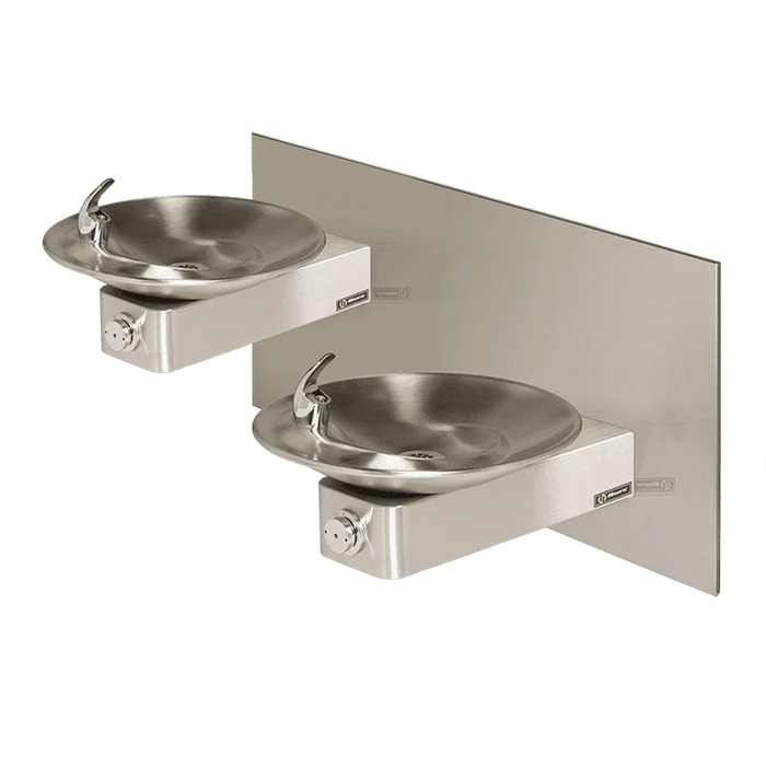 Haws 1011 Hi-Lo ADA Vandal-Resistant Dual Drinking Fountain – Stainless Steel - The Fountain Direct