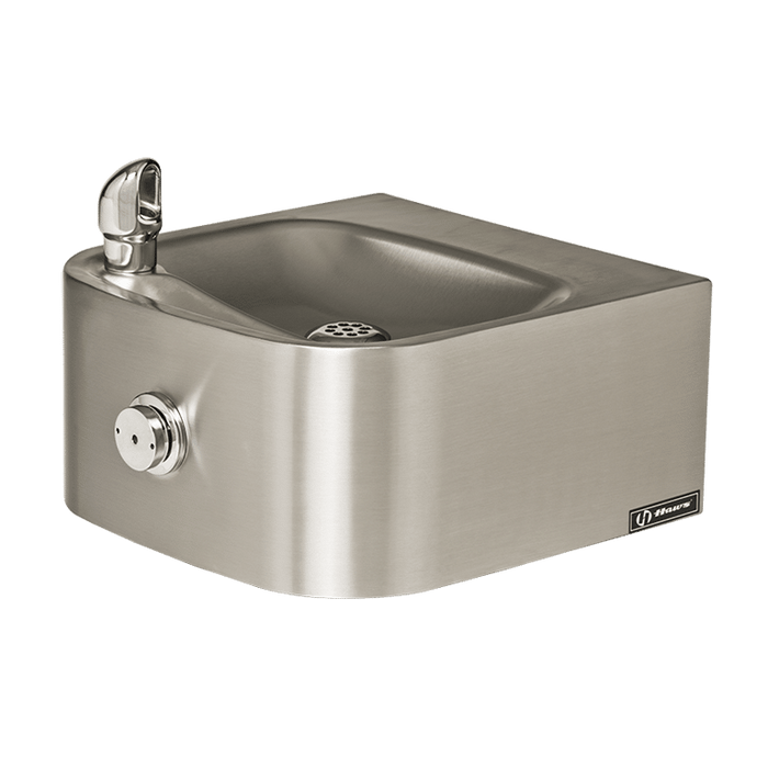 Haws 1105 Wall-Mount Vandal-Resistant Drinking Fountain – ADA Compliant, Stainless Steel