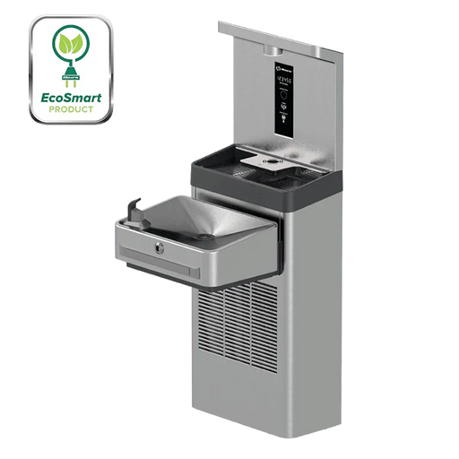 Haws 1211SH Wall Mount Indoor ADA Motion Activated Water Cooler and Bottle Filler - The Fountain Direct