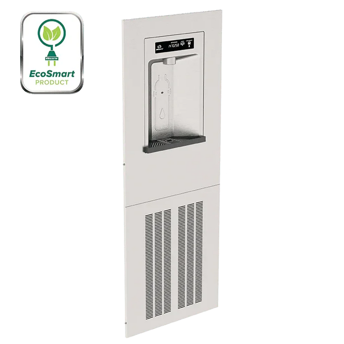 Haws 2000HSA.8 RIVIVE™ – ADA Chilled Recessed Bottle Filler, Vandal-Resistant, Filtered - The Fountain Direct