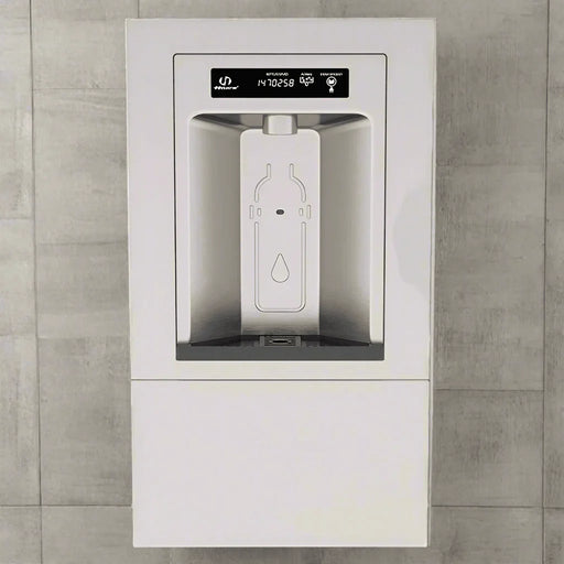 Haws 2000HS RIVIVE™ Hydration Station – ADA Recessed Bottle Filler, Filtered, Touchless - The Fountain Direct