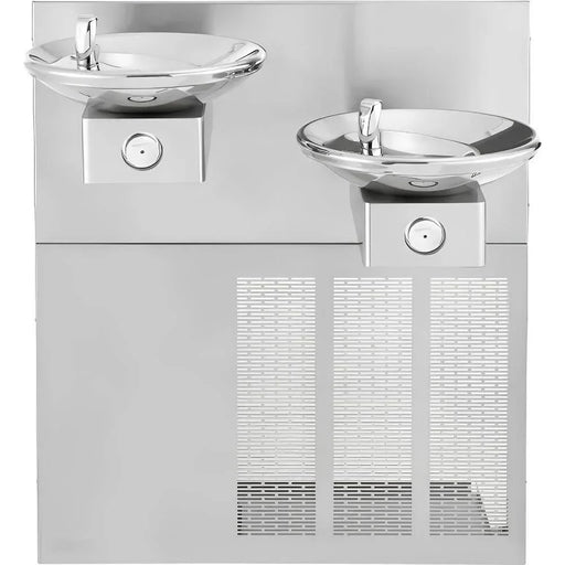 Global Industrial™ In-Wall Filtered & Refrigerated Bi-Level Drinking Fountain – 8 GPH Chilled Water – 270319F - The Fountain Direct