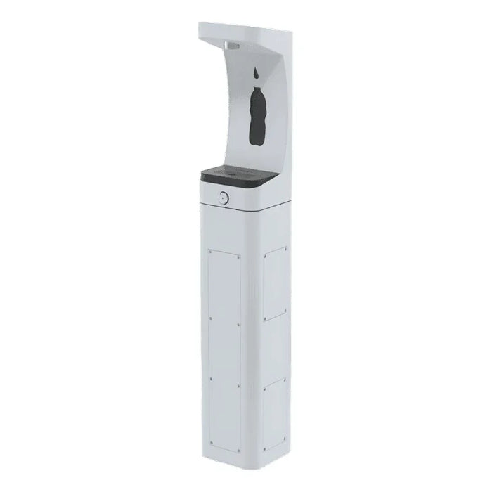 Haws 3610F ADA Outdoor Vandal-Resistant Stainless Steel Filtered Bottle Filler - The Fountain Direct