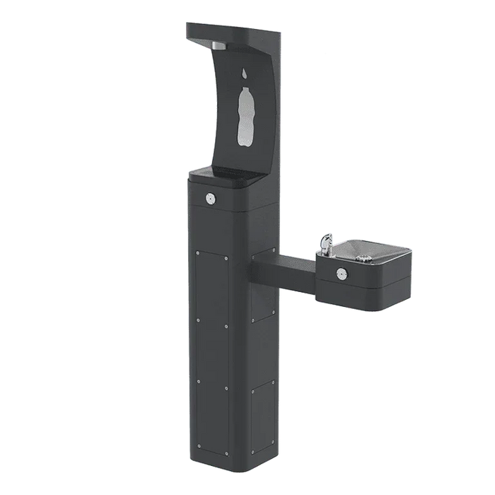 Haws 3611F ADA Vandal-Resistant Outdoor Bottle Filler and Drinking Fountain – Filtered - The Fountain Direct