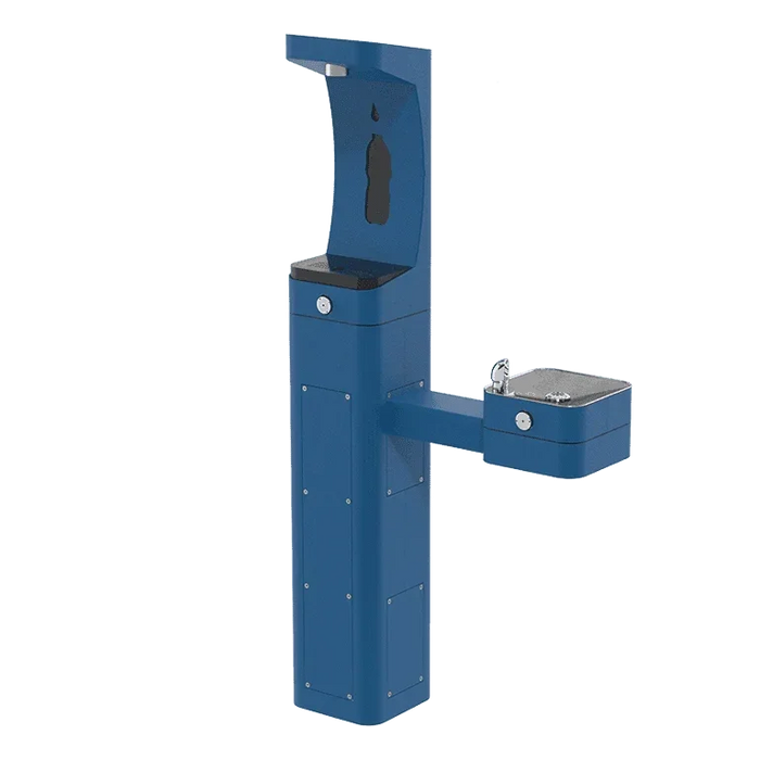 Haws 3611F ADA Vandal-Resistant Outdoor Bottle Filler and Drinking Fountain – Filtered - The Fountain Direct