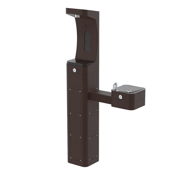 Haws 3611F ADA Vandal-Resistant Outdoor Bottle Filler and Drinking Fountain – Filtered - The Fountain Direct