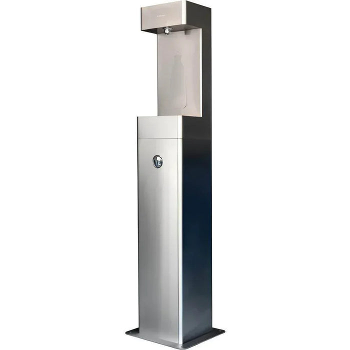 Global Industrial™ Outdoor Pedestal Bottle Filling Station with Filter – Corrosion-Resistant, PFAS Filtration – 761222F - The Fountain Direct