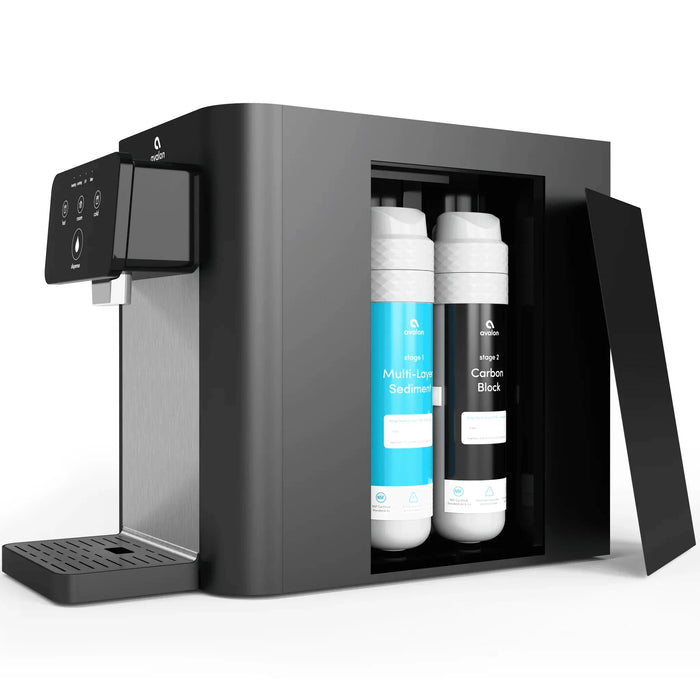 Avalon A9 Countertop Bottleless Water Cooler – Self-Cleaning, Hot, Cold & Cool Water - The Fountain Direct