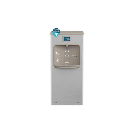 Elkay DSSBF8SP-W1 ezH2O® Floor Standing Bottle Filling Station with Filter, Refrigerated - The Fountain Direct