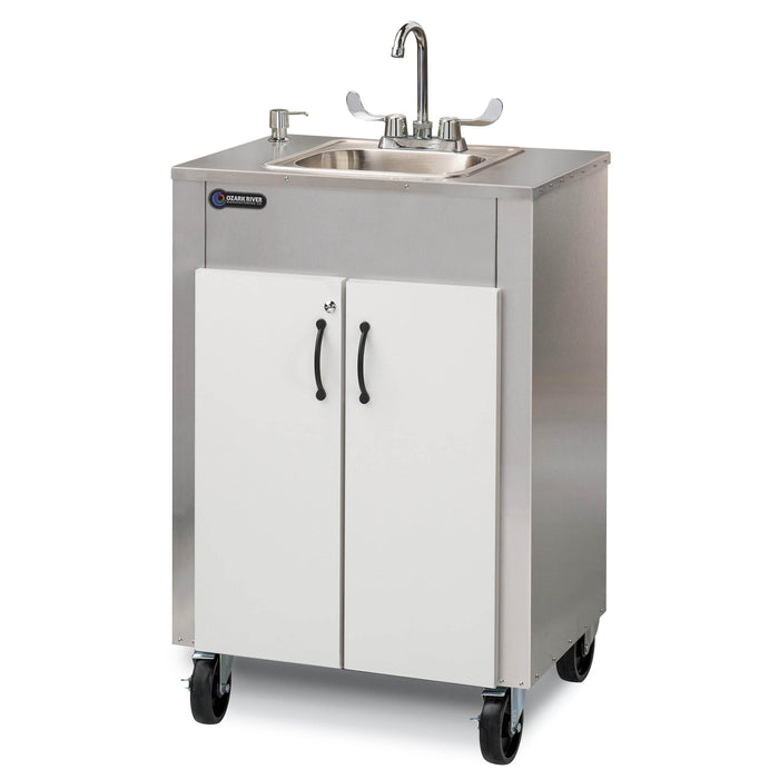Ozark River Elite LS 1 Portable Handwashing Sink – NSF-Certified, Self-Contained with Hot Water - The Fountain Direct