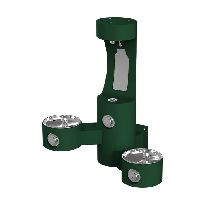 Elkay LK4409BFEVG ezH2O® Wall-Mounted Bottle Filling Station with Bi-Level Fountain - The Fountain Direct