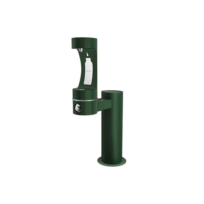 Elkay LK4410BFFRKEVG ezH2O® Single Pedestal Bottle Filling Station – Freeze-Resistant - The Fountain Direct