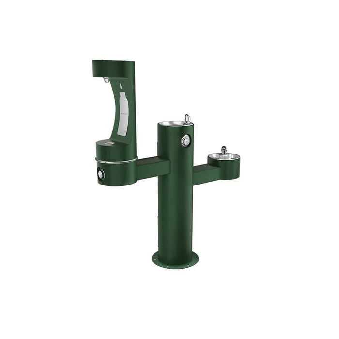 Elkay LK4430BF1MFRKEVG ezH2O® Tri-Level Pedestal Bottle Filling Station – Freeze-Resistant - The Fountain Direct