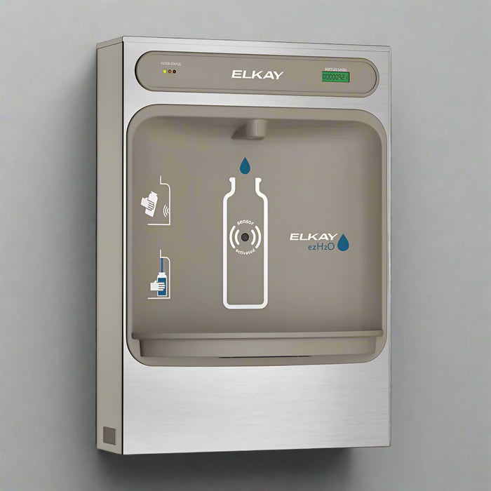 Elkay LZWSSM EZH2O® Surface Mount Bottle Filling Station – Non-Refrigerated, Sensor-Activated