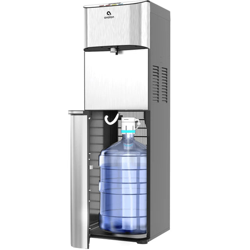 Avalon A14 Electric Touch Bottom Loading Water Cooler – Hot & Cold – Self Cleaning - The Fountain Direct