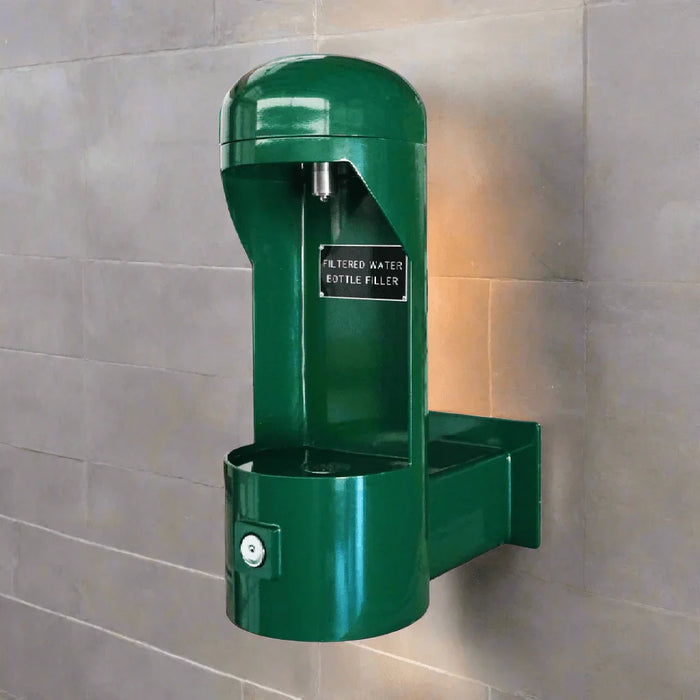 Stern-Williams 7300 Water Fountain & Bottle Filler For Parks – Vandal-Resistant, and Space-Saving - The Fountain Direct