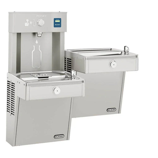 Elkay VRCTLR8WSK ezH2O® Vandal-Resistant Bottle Filling Station with Bi-Level Reverse Cooler - The Fountain Direct