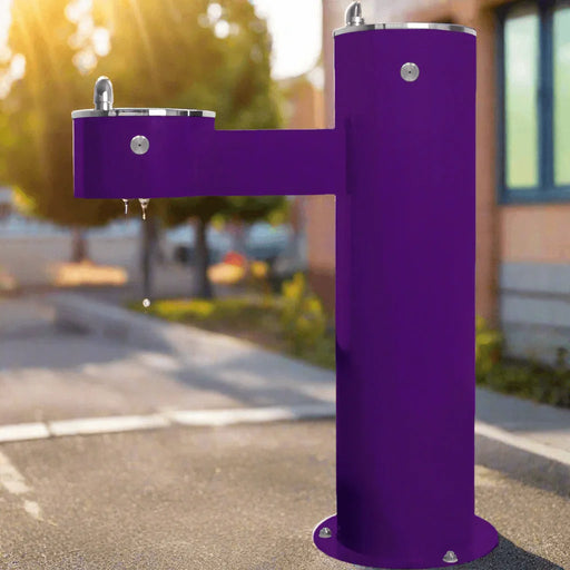 Willoughby WODF-2FA-HC Outdoor Two-Station Stainless Steel Water Drinking Fountain - The Fountain Direct