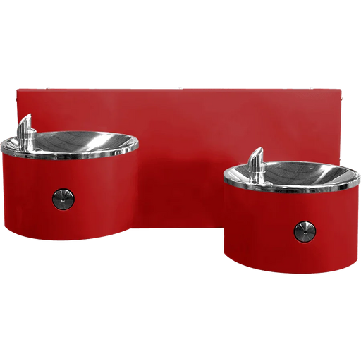 Willoughby WODF-2WM Dual Wall-Mounted Outdoor Water Drinking Fountain - The Fountain Direct