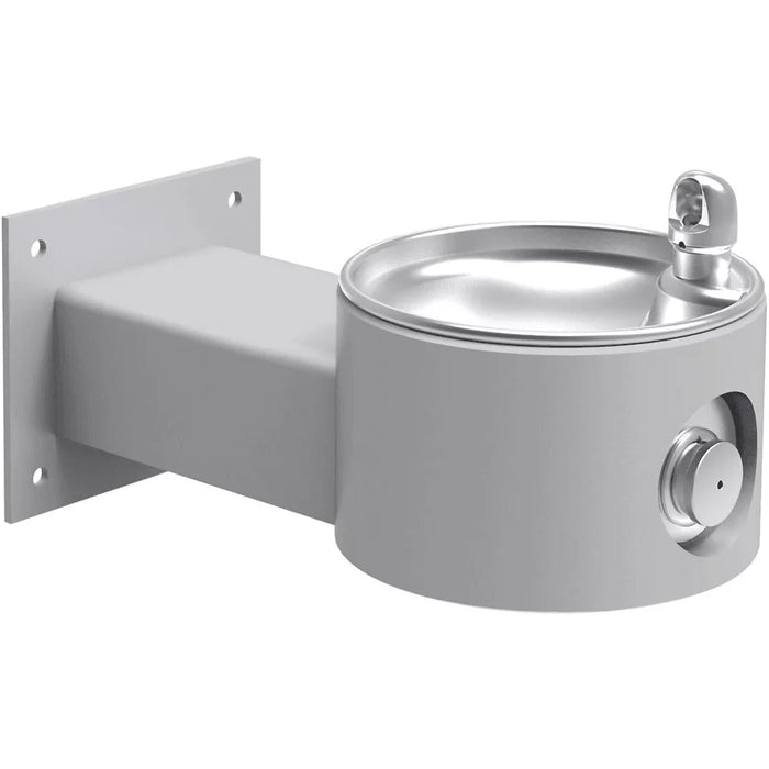 Elkay LK4405 Outdoor Wall-Mounted Drinking Fountain For Parks โ Vandal-Resistant - The Fountain Direct
