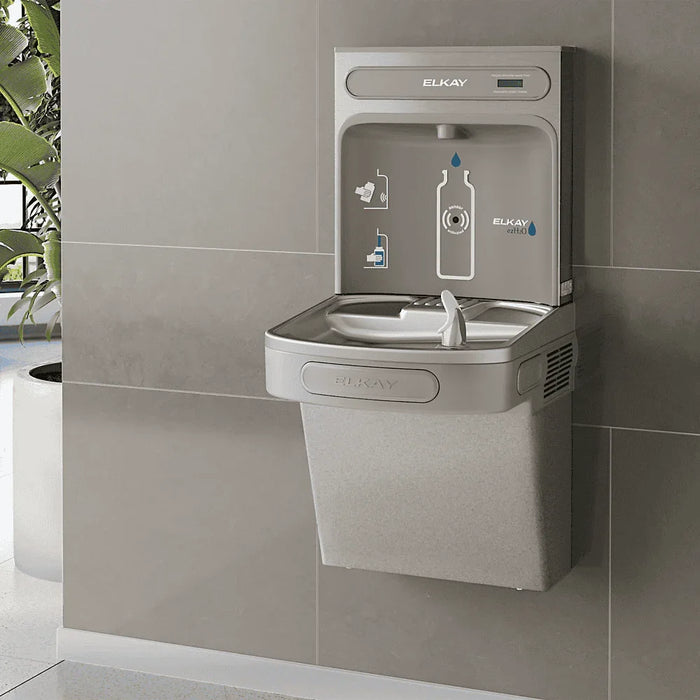 Elkay EZSDWSLK Bottle Filling Station with Single ADA Cooler