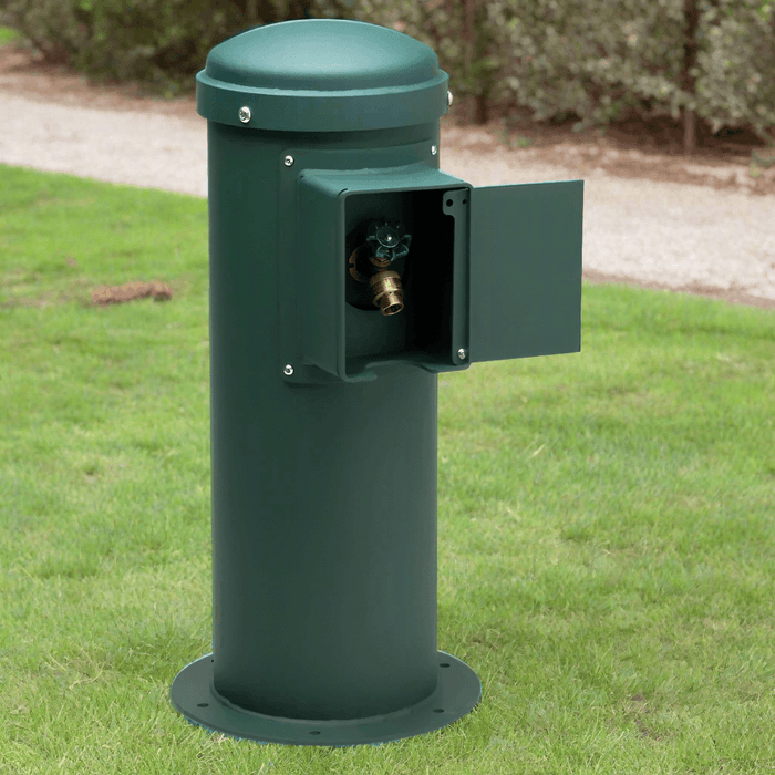 Elkay LK4461YHLHB Yard Hydrant, Jug Filler with Locking Hose Bib | Non-Filtered, Non-Refrigerated - The Fountain Direct