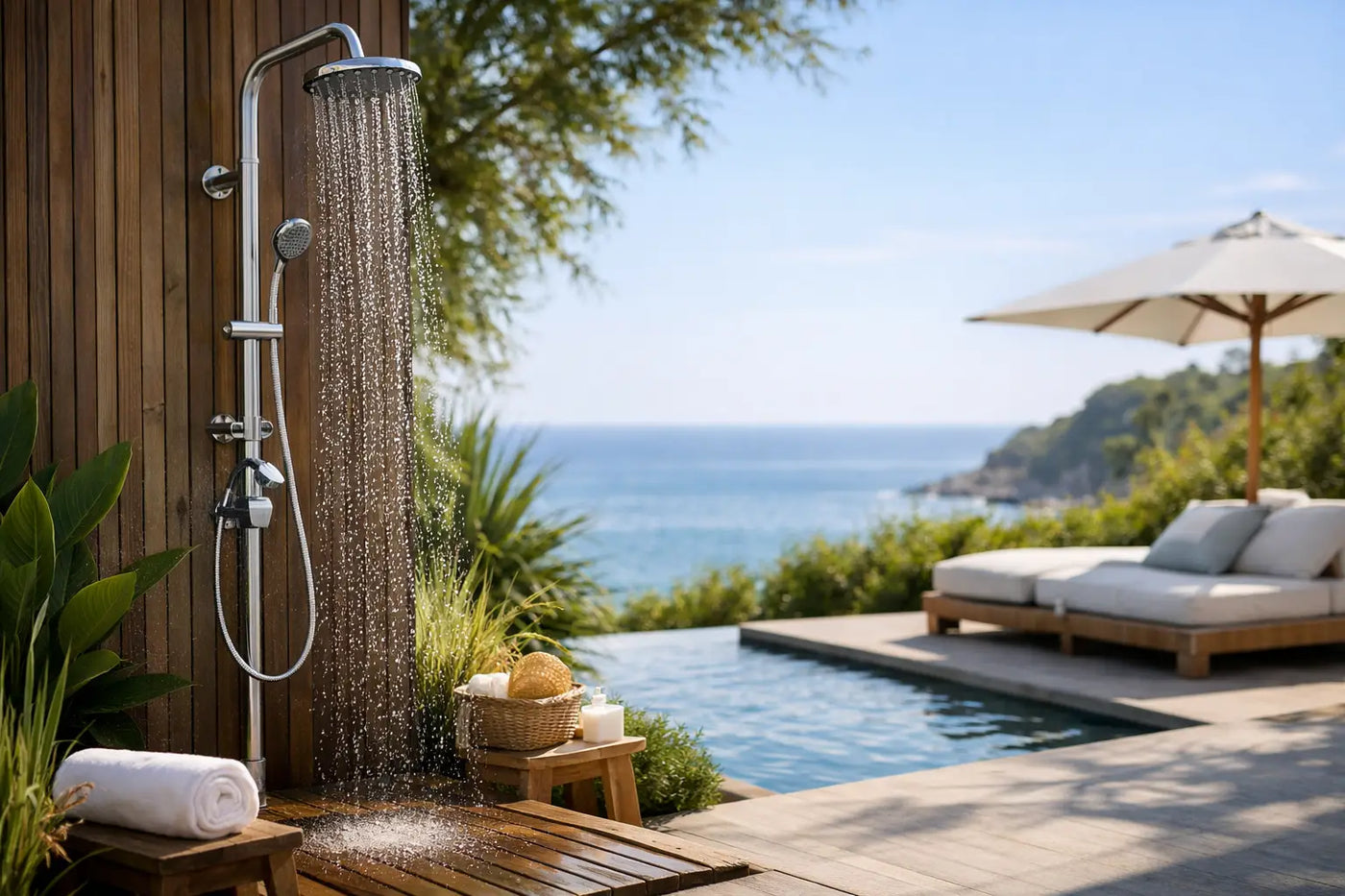 Where to Buy Outdoor Shower Online - The Fountain Direct
