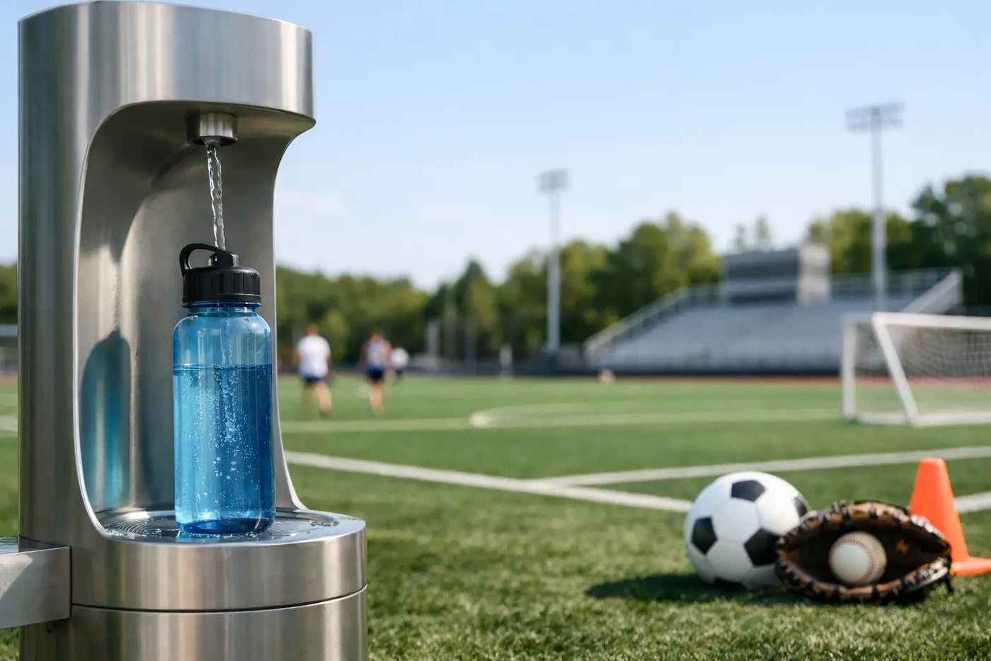 How to Choose a Sports Field Bottle Filler - The Fountain Direct