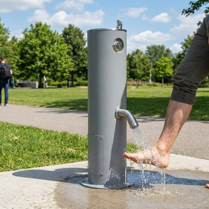 Best cold-water foot shower for outdoor public areas