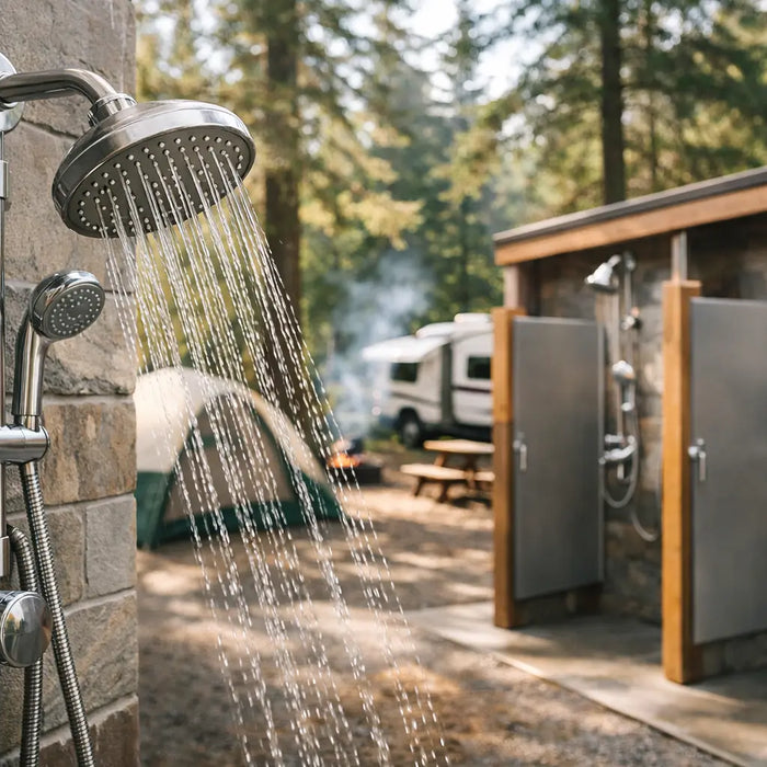 Best Campground Shower Fixtures for Busy Sites