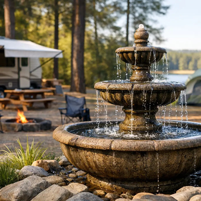 Best Outdoor Fountain for Campgrounds