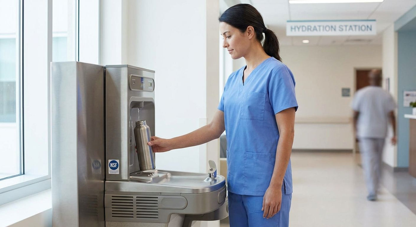 Best NSF certified bottle fillers for hospitals and clinics