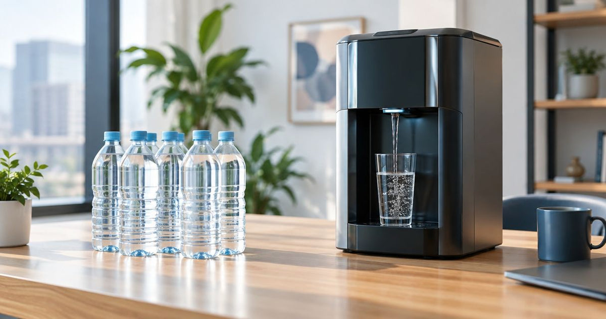 Is bottled water cheaper than a bottleless cooler in 2026?