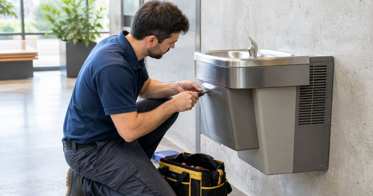 How much does it cost to replace an old drinking fountain?