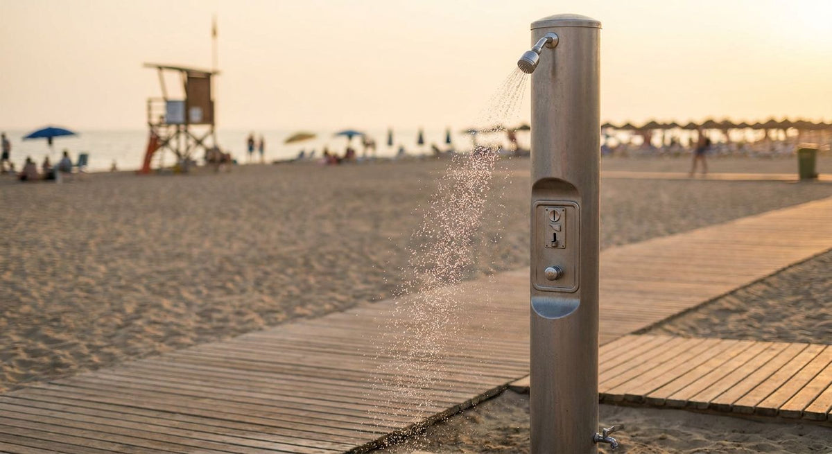 Best coin-operated outdoor shower for public beaches