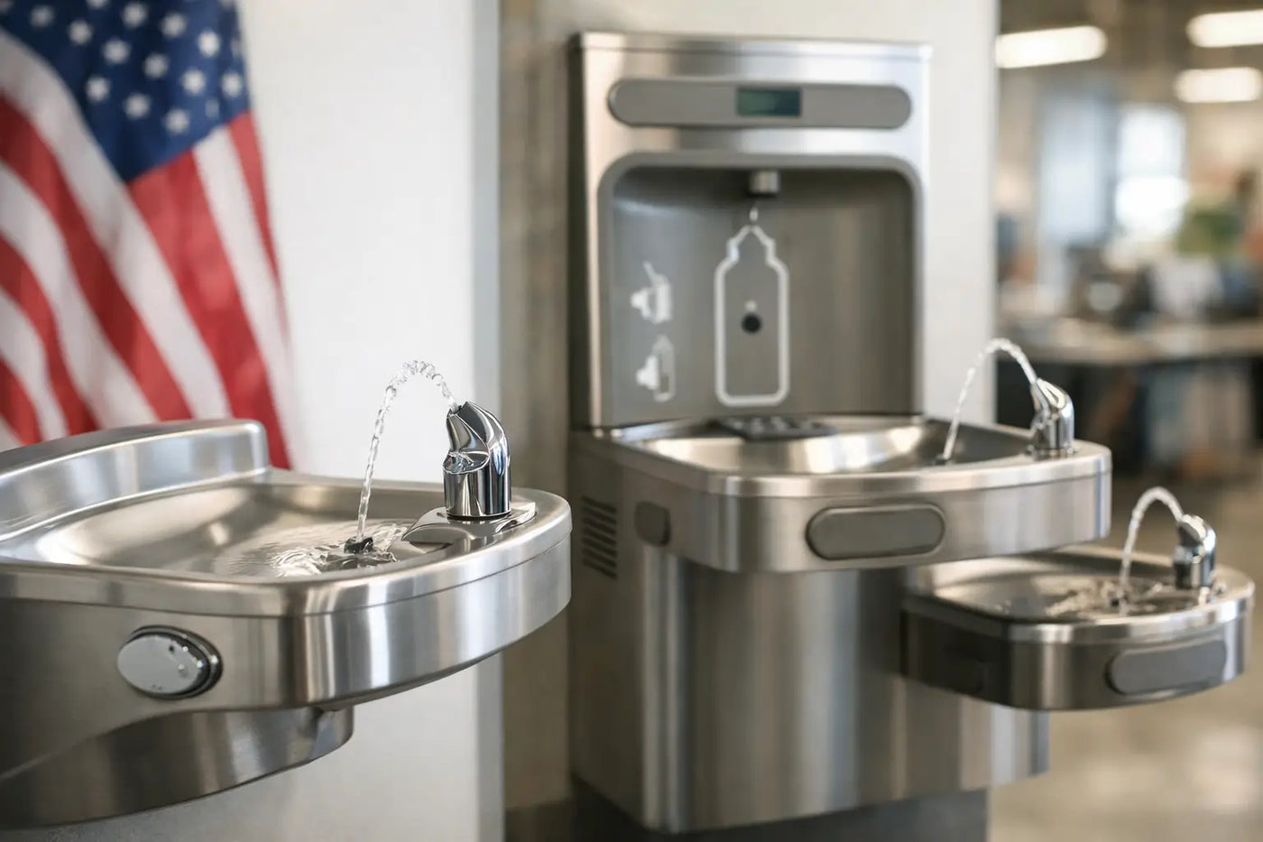 How to Buy U.S. Made Drinking Fountains