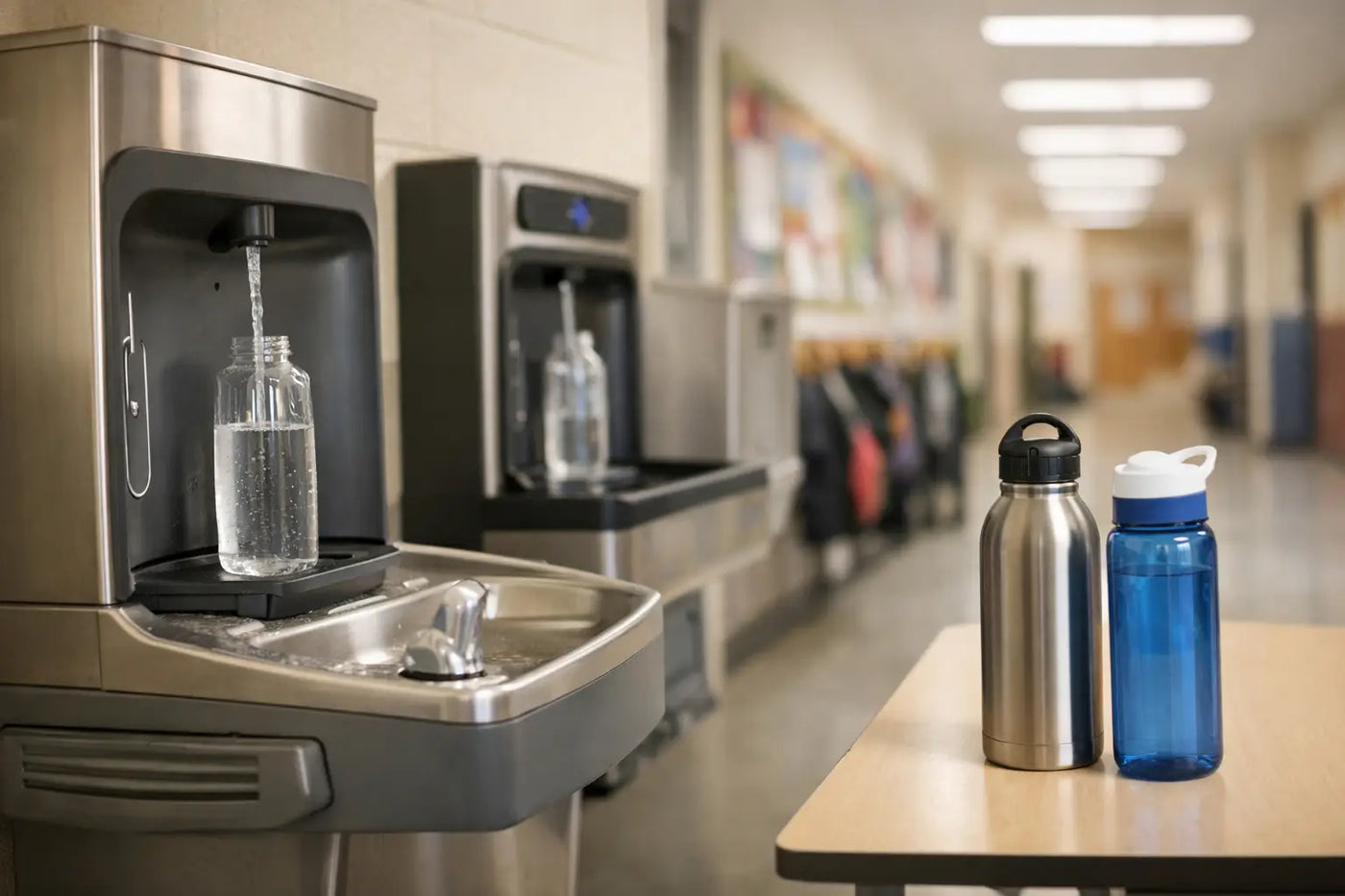 7 Best Bottle Fillers for Schools - The Fountain Direct