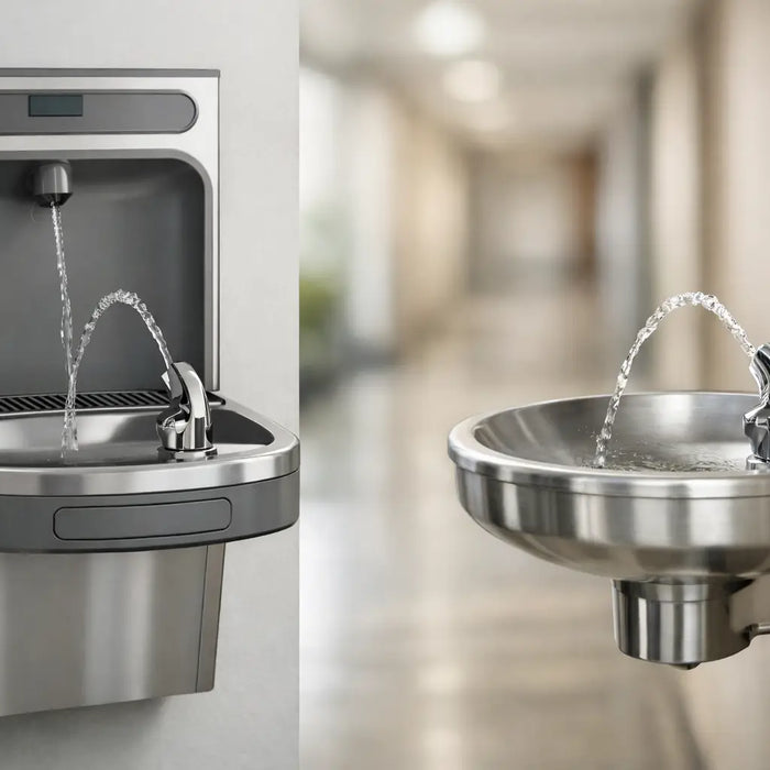 Elkay Versus Haws Fountains