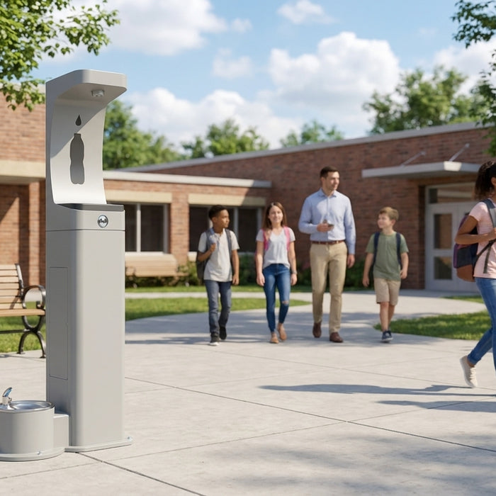 Halsey Taylor drinking fountain for schools