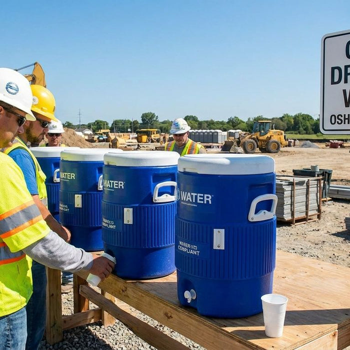 How to meet OSHA drinking water rules at construction sites