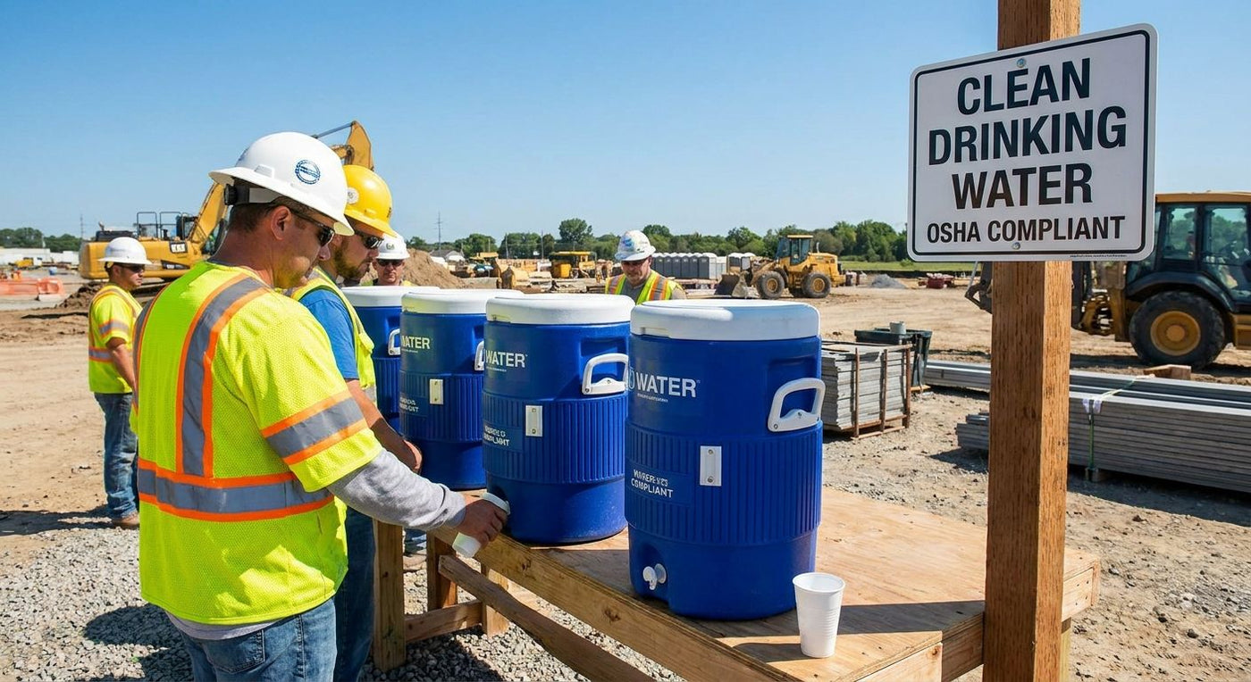How to meet OSHA drinking water rules at construction sites