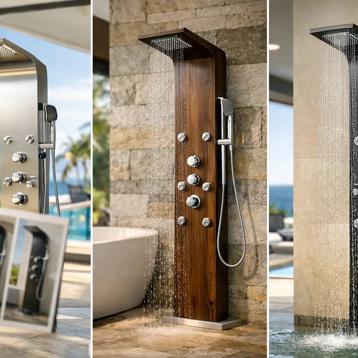 Choosing Resort Shower Tower Models