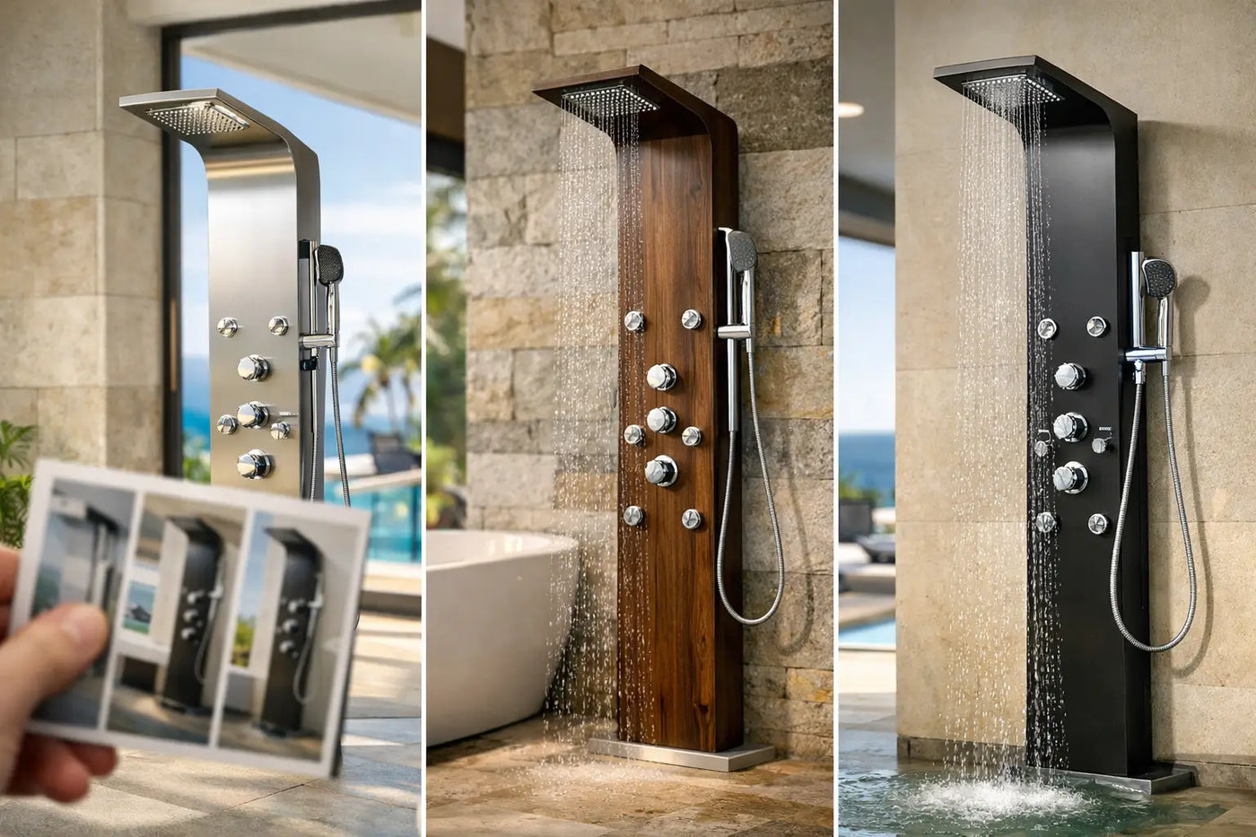Choosing Resort Shower Tower Models