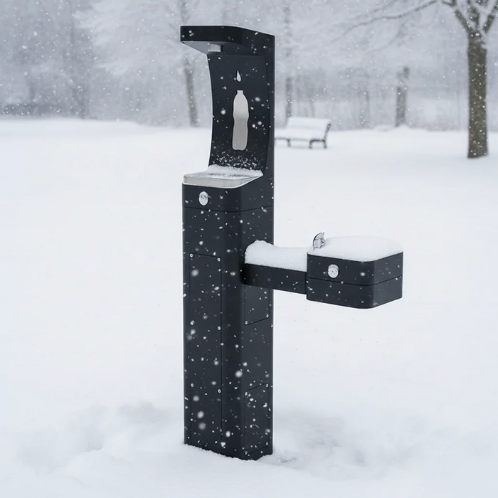 Why Freeze‑Resistant Drinking Fountains Are Better - The Fountain Direct