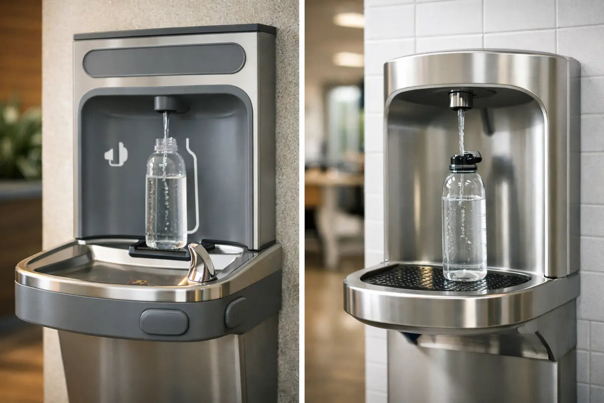 Elkay Versus Haws Bottle Fillers Compared
