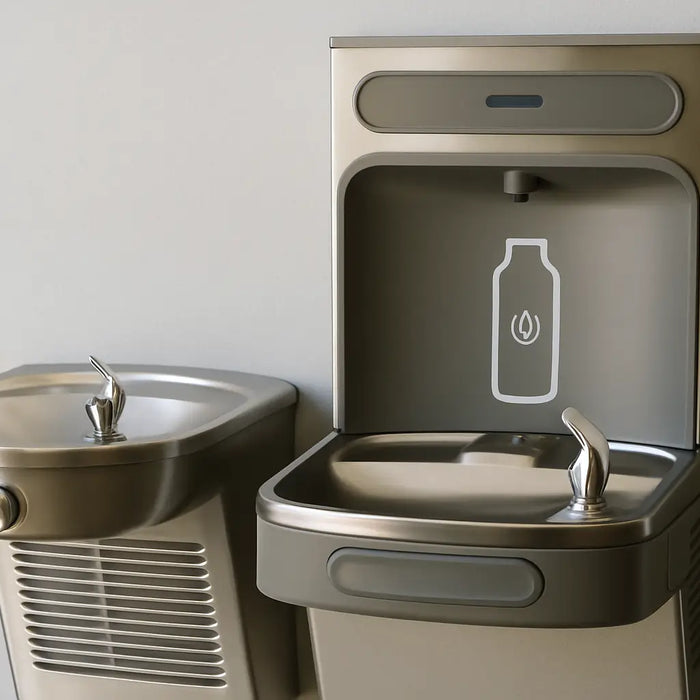 Bubbler vs Bottle Filler: What Fits Your Site? - The Fountain Direct
