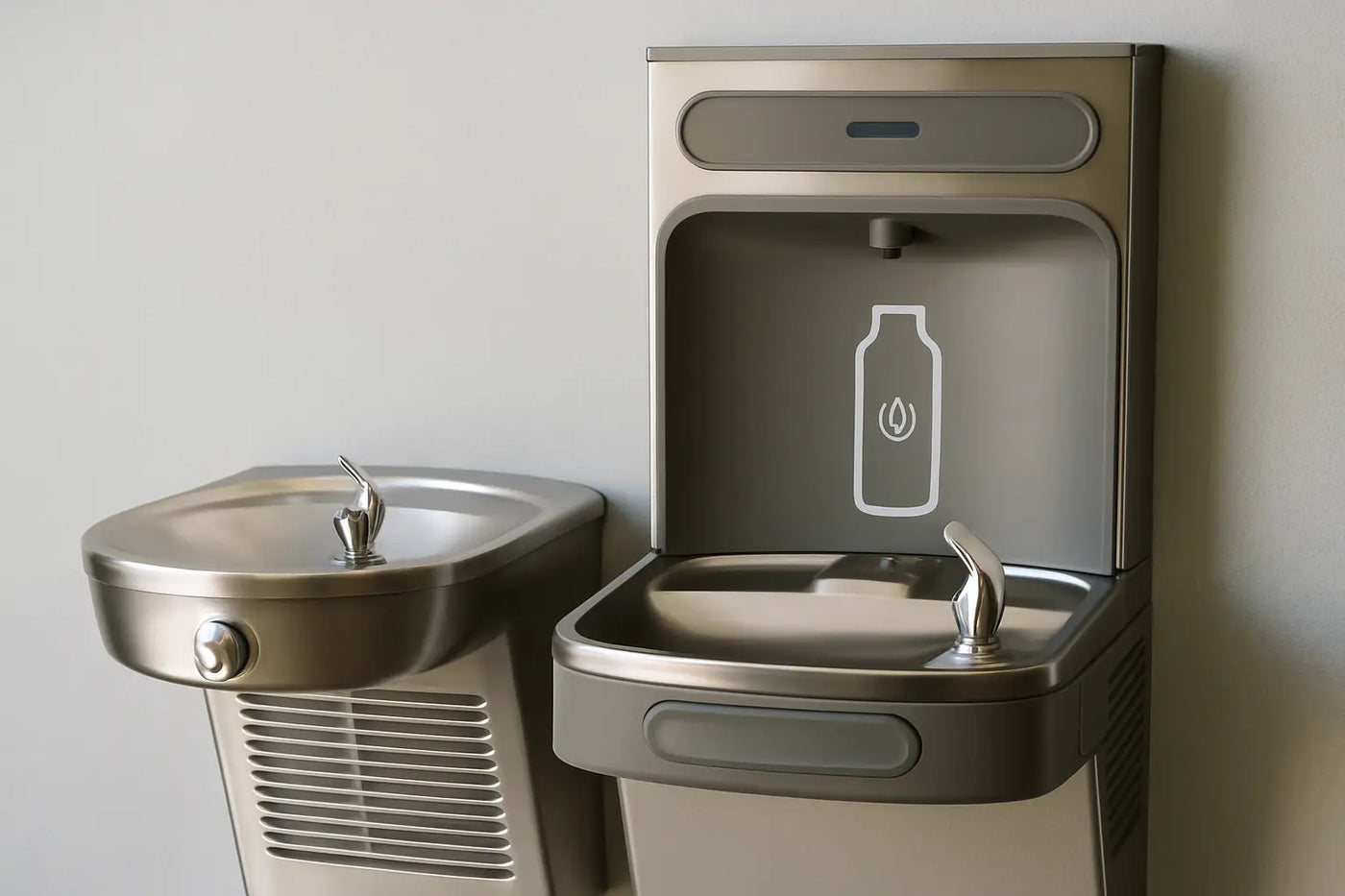 Bubbler vs Bottle Filler: What Fits Your Site? - The Fountain Direct