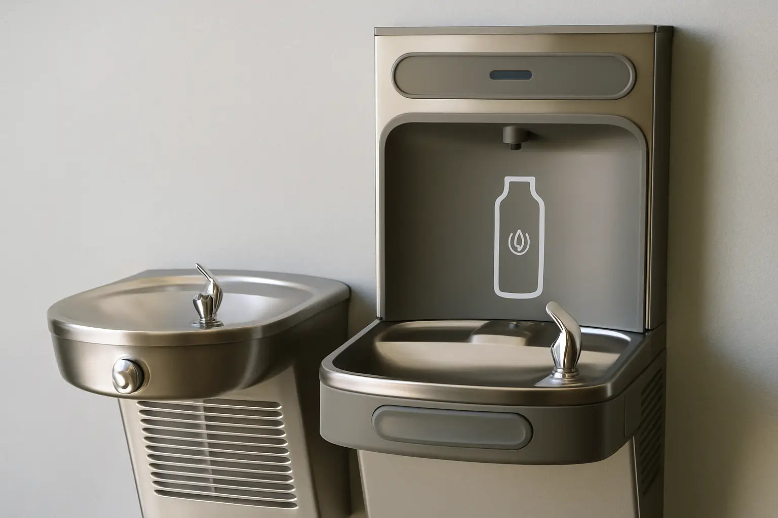 Bubbler vs Bottle Filler: What Fits Your Site? - The Fountain Direct