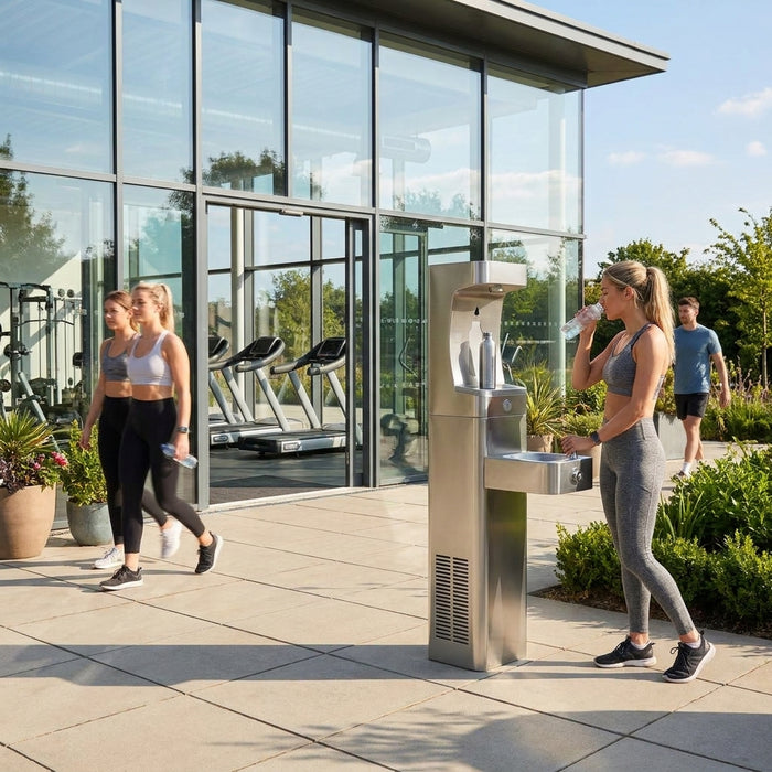 Best hands-free drinking fountain for gyms